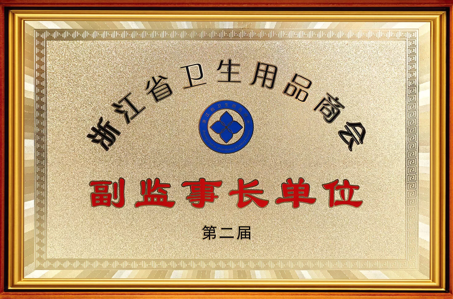 浙江省卫生用品商会副监事长单位