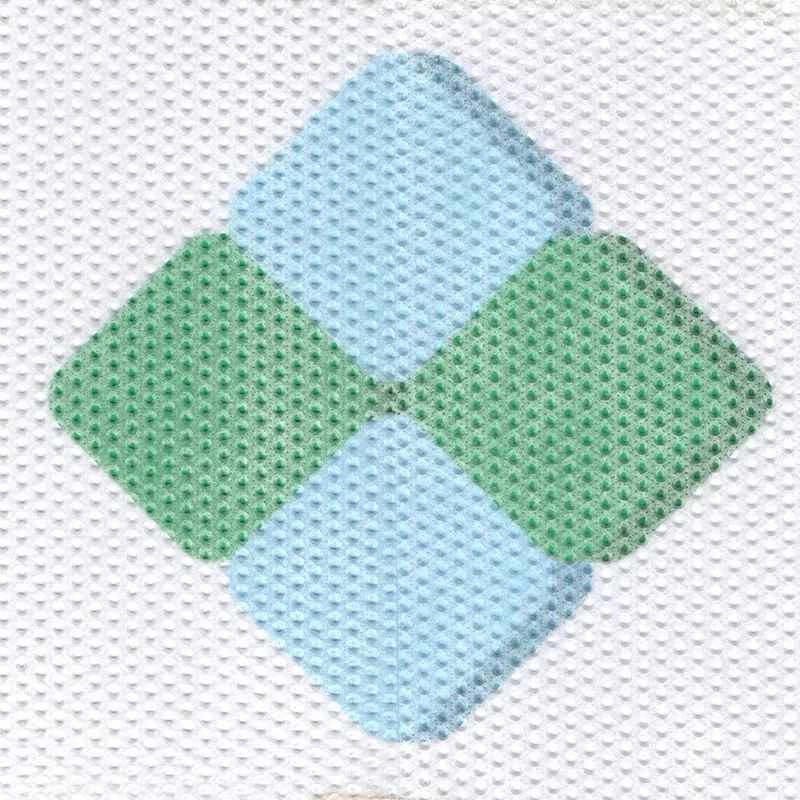 Spinning bonded large round hole non-woven fabric (spinning bonded punched non-woven fabric)